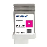 Сумісний картридж MC-NOVA PFI-104M для Canon iPF650/iPF750, Magenta, 130 мл