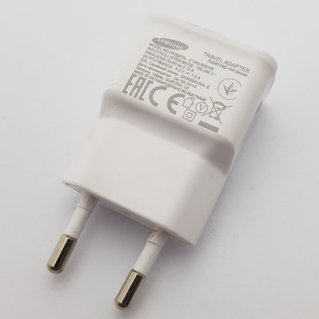 Купить Оригинальный блок питания Samsung ETA0U83EWE 1.0A 5.0V с ...