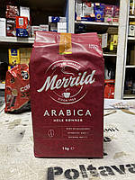 Кава в зернах Merrild Arabica 1 кг Італія