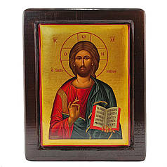 Ікона Ісус Христос 24 Х 29,5 см Ручна робота з нанесенням сусального золота