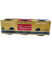 Паштет Pena Negra Pate de Gerdo Iberico 3х250 г