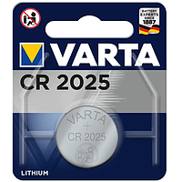 Батарейка литиевая VARTA CR2025 3V 1шт
