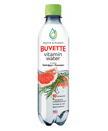 Напій Buvette Vitamin Water зі смаком грейпфрут та розмарин 500 мл