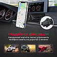 Магнітний автотримач для телефона Promate VentMag-XL Black (ventmag-xl.black), фото 4