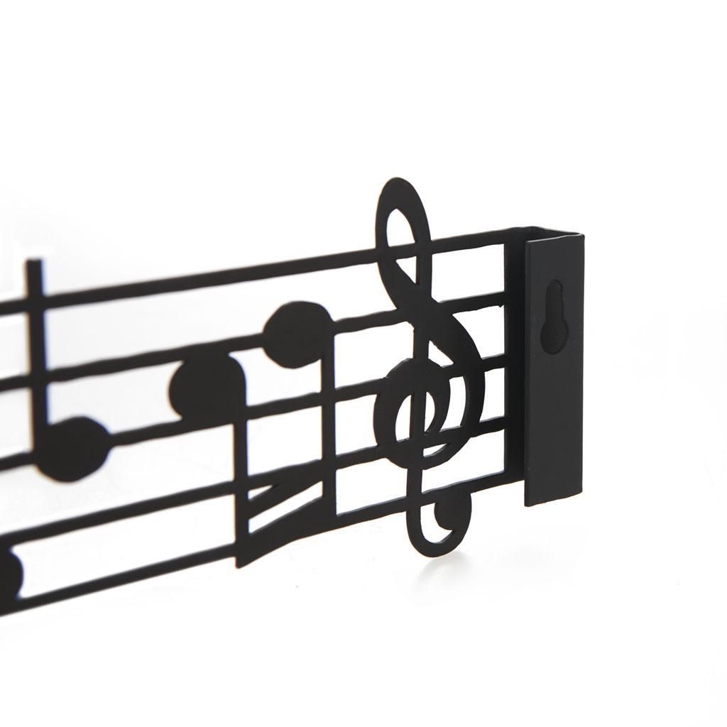 Ключница настенная "Balvi - Музыка" 21.5х6 см, вешалка для ключей в прихожую на стену Черная (ключниця) (VF) - фото 3 - id-p1637993687