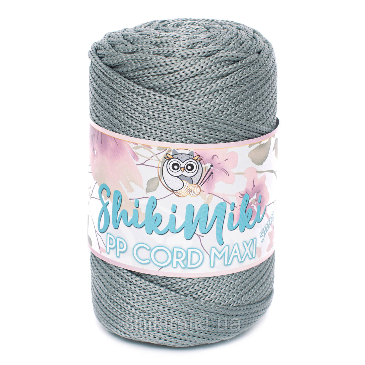 Поліпропіленовий шнур PP Cord 5 mm, колір Попелястий