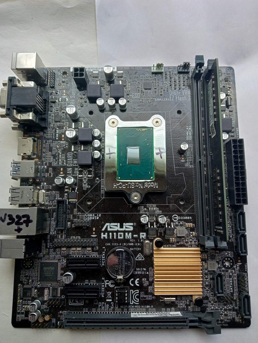 Комплект сокет 1151 QL3X 4 ядра 8 потоков 3.5 GHz 8 Gb DDR4 UHD 630 №1 ...