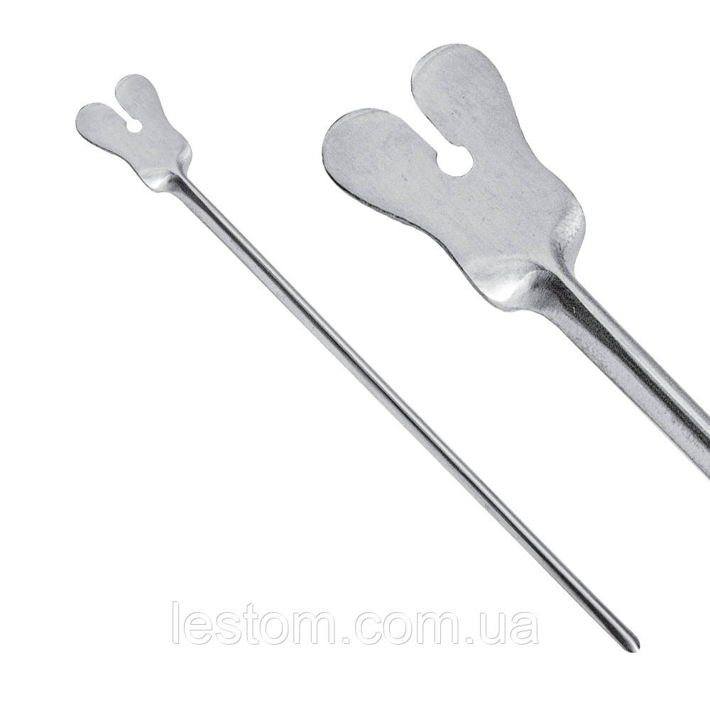 Зонд-метелик хірургічний, жолобкуватий Surgicon. Довжина 14,0 см