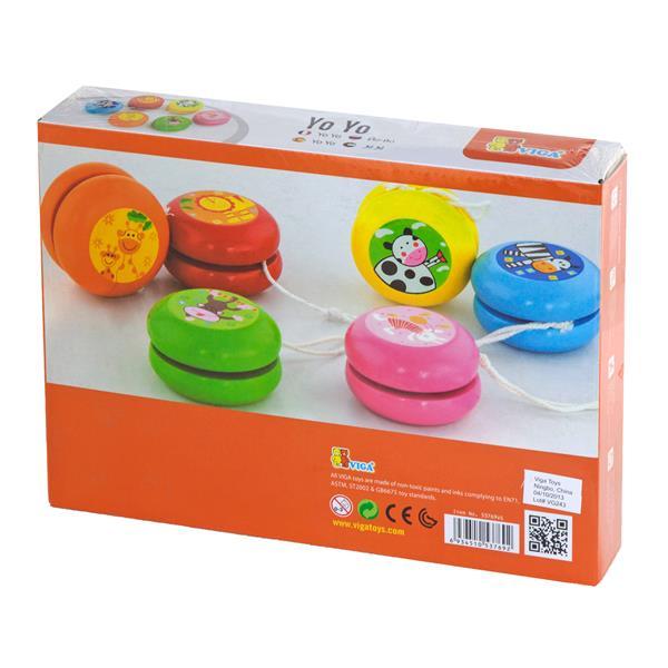 Деревянная игрушка Viga Toys Йо-йо (53769) M_1153 - фото 4 - id-p1637999763