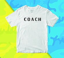 Футболка з принтом "COACH" Push IT