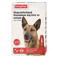 Beaphar — нашийник проти бліх і кліщів для собак із шестимісячного віку 65 см червоний
