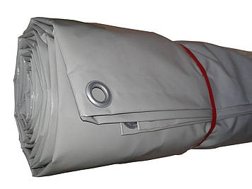 Долговечный тент ПВХ (брезент) 5,5х9,5м 650 г/м2 (Германия)