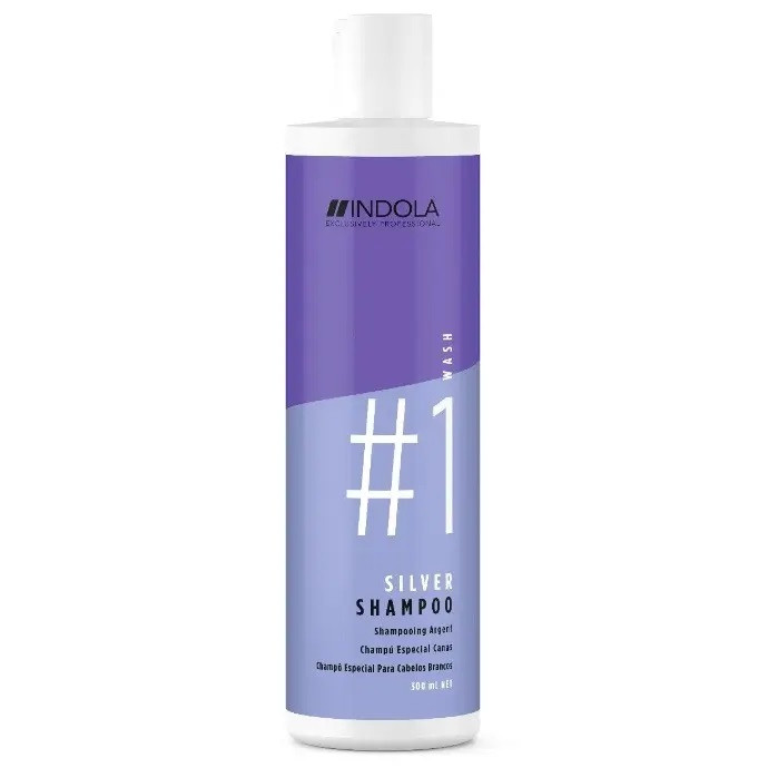 Шампунь для фарбованого волосся Indola Color Shampoo Silver з сріблястим ефектом 300 мл