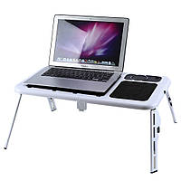 Столик-підставка для ноутбука з охолодженням E-Table складаний з кулером ЕХР