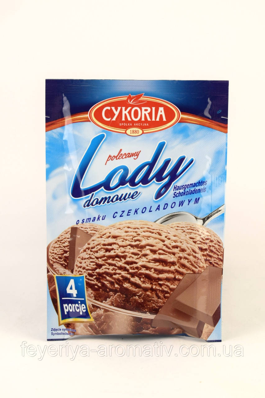 Cykoria Lody домашнє сухе морозиво шоколад 60г.