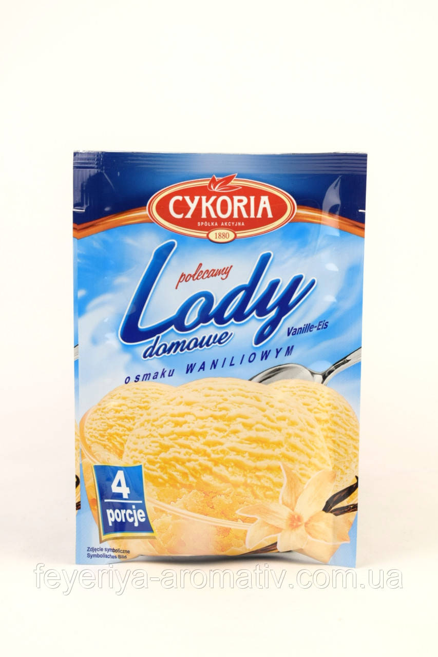 Cykoria Lody домашнє сухе морозиво ваніль 60г.