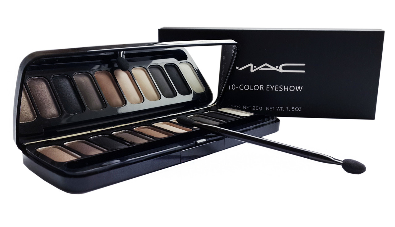 Тени Mac 10-Color Eyeshadow 20g., фото 1