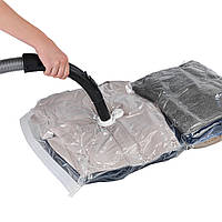 Вакуумный пакет для хранения одежды и вещей 60*80 см Vacuum Compressed Bag ЕХР