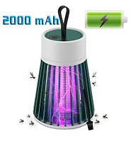 Лампа отпугиватель насекомых от аккумулятора Electric Shock Mosquito Lamp с электрическим током ЕХР