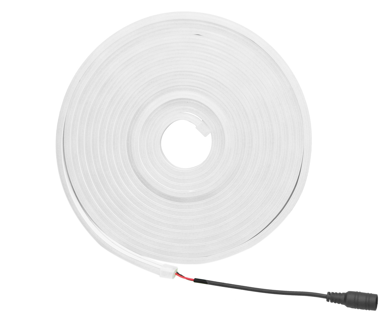 Світлодіодна неонова стрічка NEON 220В JL 2835-120 G IP65 білий, герметична, 5 метрів (0719)