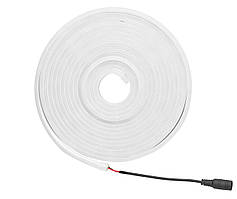 Світлодіодна неонова стрічка NEON 220В JL 2835-120 G IP65 білий, герметична, 5 метрів (0719)