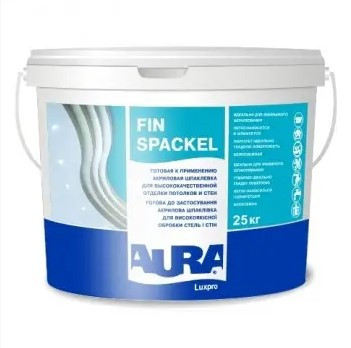 Aura Luxpro Fin Spaсkel Акрилова шпаклівка для високоякісної обробки стель і стін