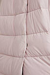 Подовжена зимова куртка стьобана Finn Flare W20-32042-812 Down Fill рожева S, фото 7