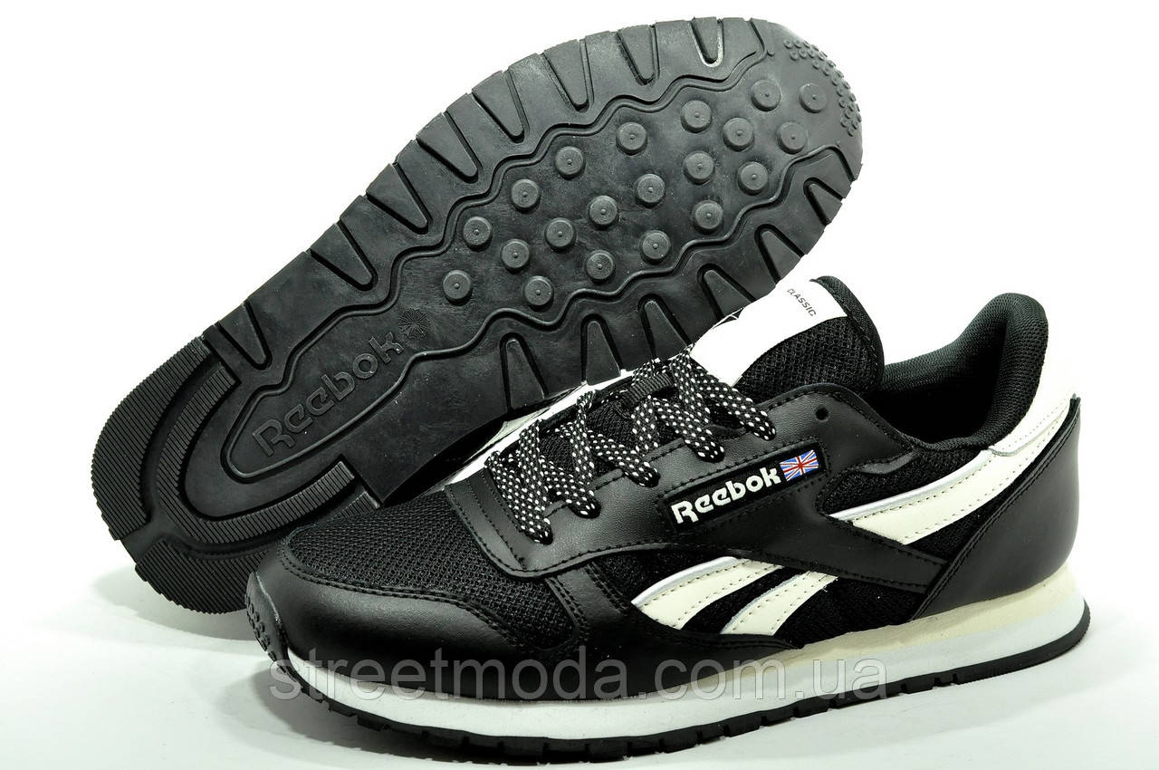 Кросівки чоловічі Reebok Classic, Чорний/Білий