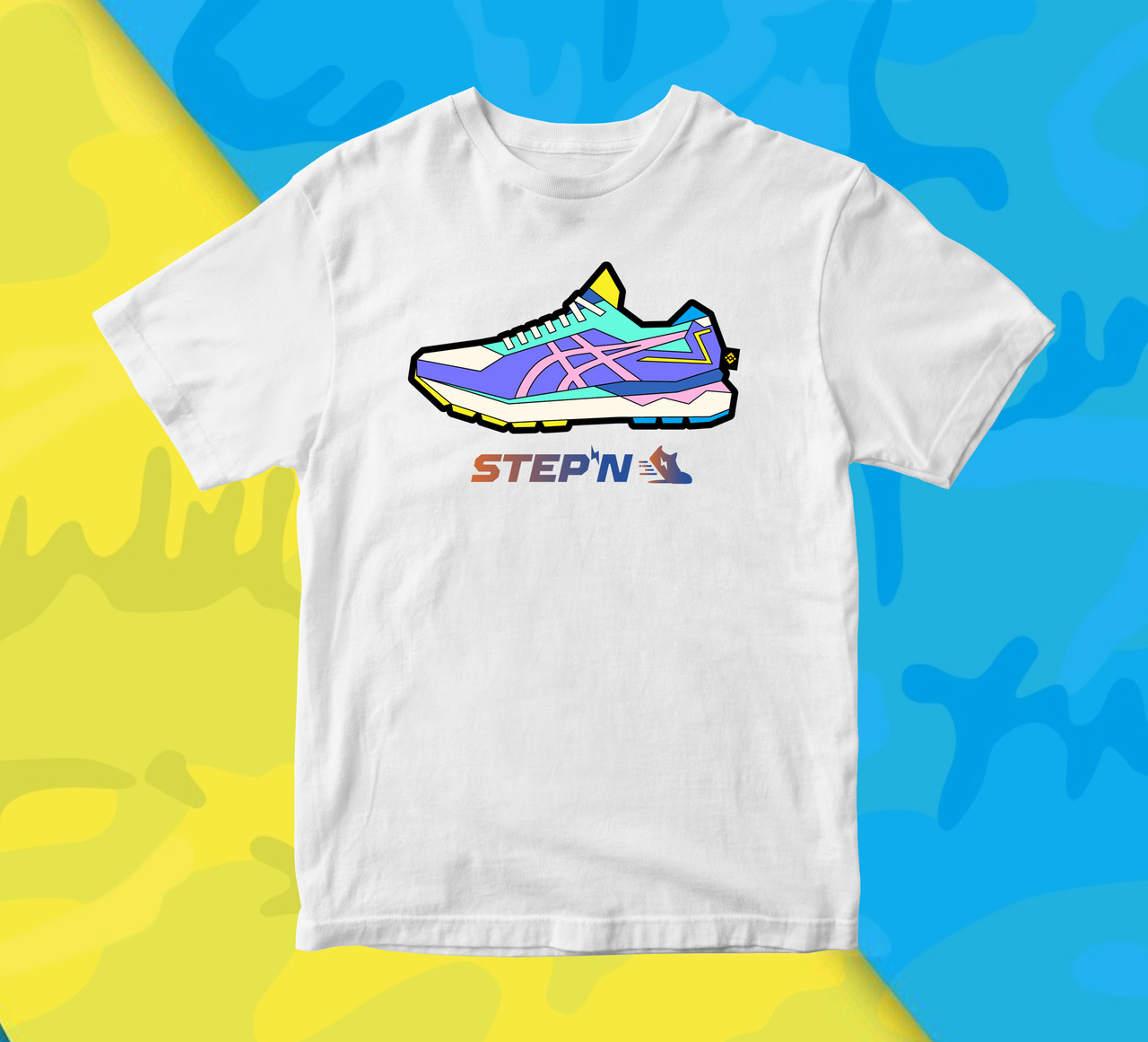 Футболка з принтом "Кроссівок Step n" Push IT