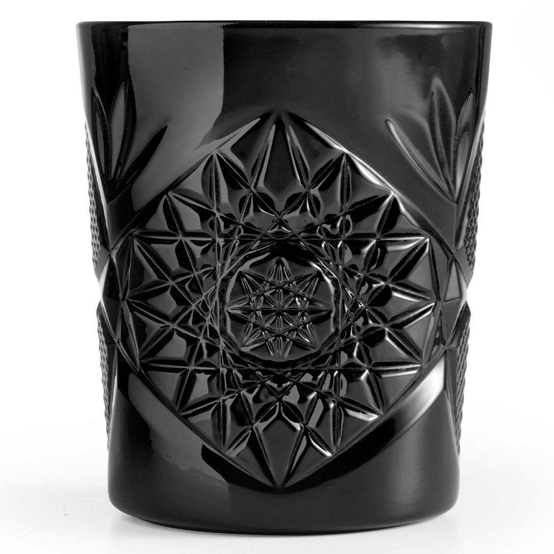 300062 Стакан низький чорний DOF 355 мл серія "Hobstar Black"