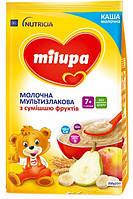 Milupa Каша молочная Мультизлаковая с фруктами 7м+ (210г)