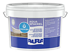 Aura Luxpro Aqua Spackel Вологостійка акрилова шпаклівка для внутрішніх і зовнішніх робіт