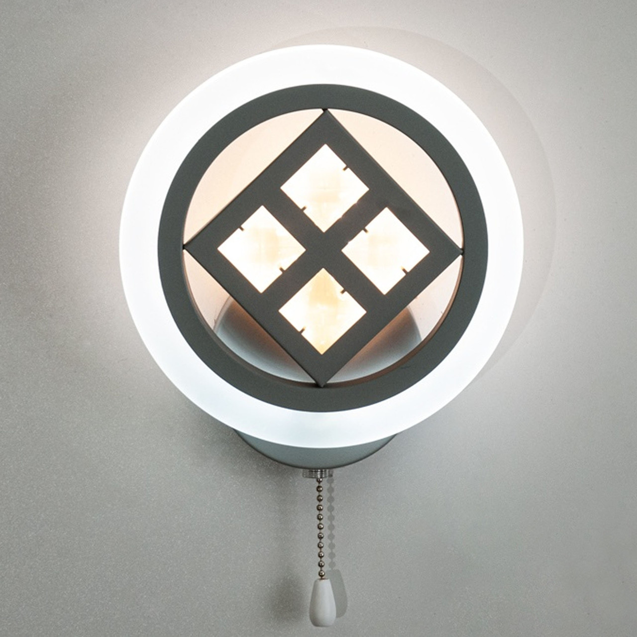 Світлодіодний світильник 20 Вт на три режими колір каркасу сірий D-AD9311/1GR, фото 1