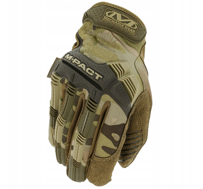 Військові захисні рукавички Mechanix Wear M-Pact MC S зелені