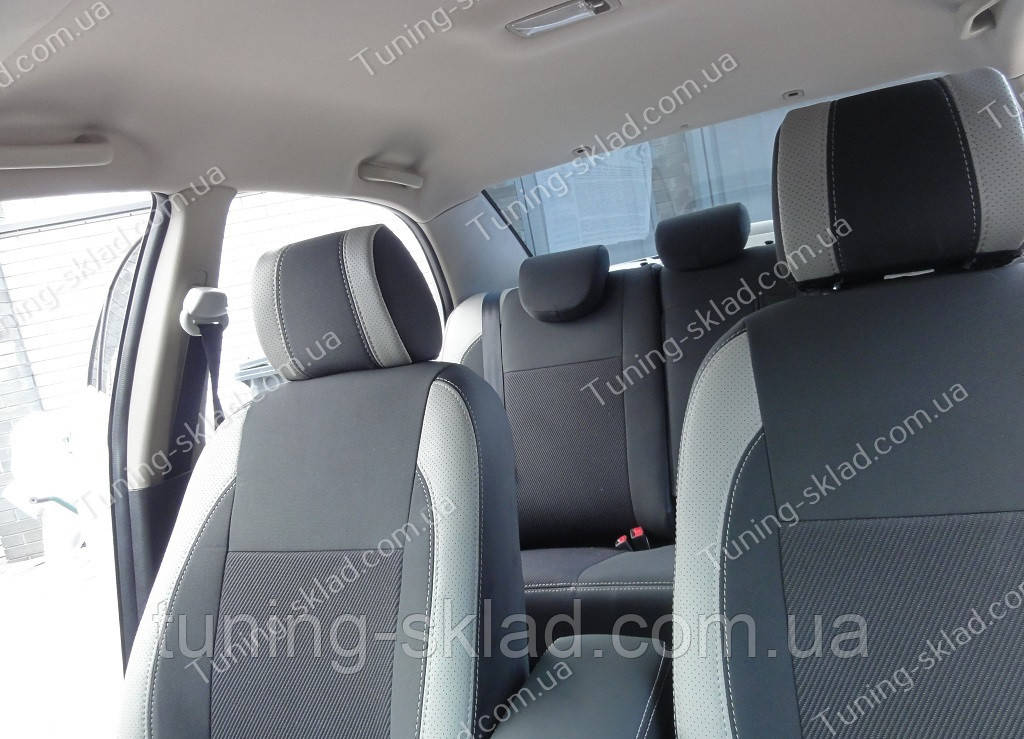 Чохли на сидіння Джили Сл (чохли з екошкіри Geely SL стиль Premium), фото 1