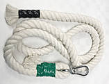 Канат для лазіння дитячий із карабіном D — 30 мм L — 2,5 м, L — 3,0 м,, фото 7
