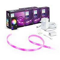 Умная светодиодная LED лента 7 метров Philips Hue Lightstrip Plus V4 Color Bluetooth Apple HomeKit (2+5 метра)