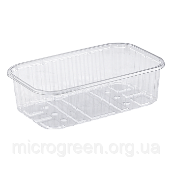 ЛОТОК ДЛЯ ЯГОД 0,5 КГ (ПРОЗРАЧНИЙ) ПІНЕТКА