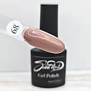 Гель лак для нігтів Sweet Nails бежевий №68 8мл, фото 4