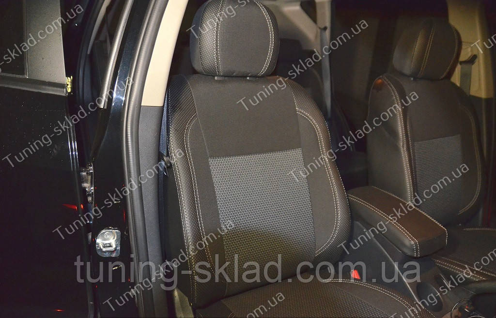Чохли на сидіння Джили Емгранд Х7 (чохли з екошкіри Geely Emgrand Х7 стиль Premium), фото 1
