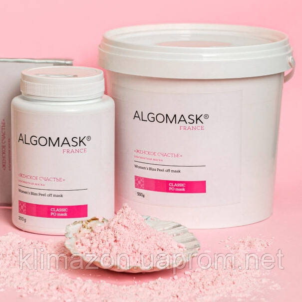 Альгінатна маска "Жіноче щастя" Womens Bliss Peel off mask, Algomask