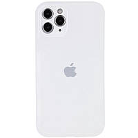 Чохол Silicone Case Full camera для iPhone 12/12Pro White