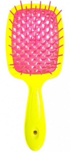 Щітка Janeke Superbrush жовта (малина серединка)