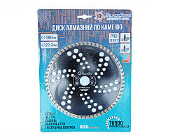 30-18004 Диск алмазний 180*22,2 мм Турбо "BlackSta