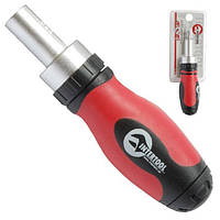 VT-1005 Викрутка реверсивна міні з комплектом насадок 5од