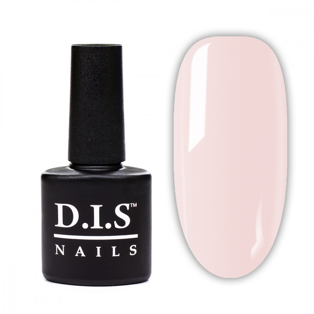 DIS 1-фазний гель EXTRA COVER PALE PINK GEL, 7,5 мл для зміцнення, нарощування, вирівнювання, ремонту нігтів.