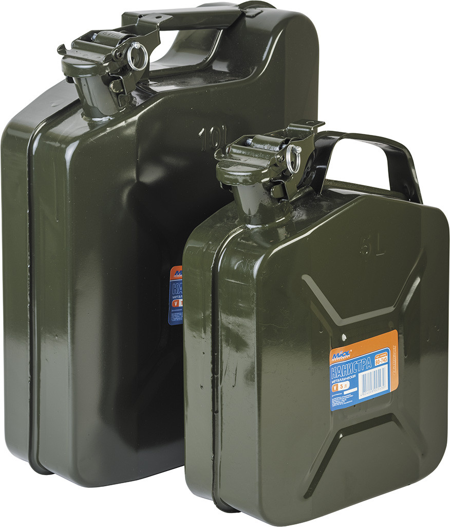 80-745 Каністра металева MIOL 5л ЗЕЛЕНА