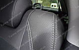 Чохли на сидіння Хонда СРВ 3 (чохли з екошкіри Honda CR-V 3 стиль Premium), фото 6