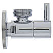 Кран кутовий Raftec Silver 1/2"x3/4" VKE7701, фото 3