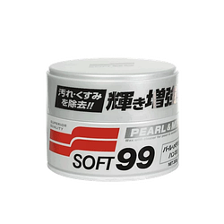 Очищаючий віск для світлих автомобілів SOFT99 Pearl & Metallic Soft Wax